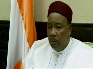 Niger's President Mahmadou Issoufou: ‘For the moment, I am really satisfied with our foreign partner’s reaction, I am satisfied with the international community’s reaction, and most especially with the European Union because measures have been taken by this institution to help Niger in order to rebuild the security food stock.’