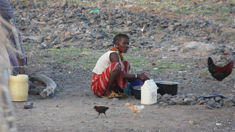 L'eau constitue un problème majeur dans les régions arides de la Corne de l'Afrique. © Malini Morzaria EU/ECHO