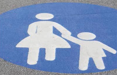 Mother and child sign