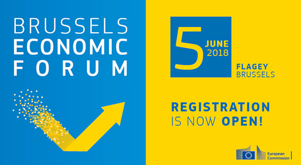 Registration for the Brussels Economic Forum 2018 is now open!
