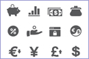 Currency icons © Istockphoto