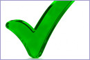 Green Check Mark Symbol © iStockphoto Green Check Mark Symbol © iStockphoto