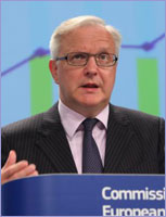 Press conference Rehn © European Union, 2012