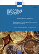 The accuracy of the European Union’s forecasts re-examined © European Union 2013