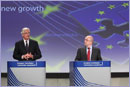 Joint press conference by Joaquín Almunia, Vice-President of the EC, and Michel Barnier, Member of the EC © European Union Joint press conference by Joaquín Almunia, Vice-President of the EC, and Michel Barnier, Member of the EC © European Union