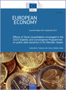Effects of fiscal consolidation envisaged in the 2013 © European Union 2013