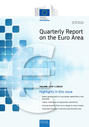 Volume 14 (2015) Issue 1 - Quarterly report on the euro area. March 2015