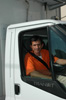 Andreas Apatzidis, 41 anos, conseguiu o emprego de condutor de carrinha que queria em Larnaka, Chipre.