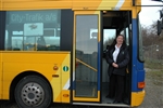 Jane Grøneová, 58, získala kvalifikaci řidičky autobusu v dánském Aalborgu.