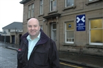 Allan McGinlay, 47 anos, deixou a prisão para trás graças a um projecto de acompanhamento pessoal em Wishaw, Escócia.