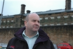 Allan McGinlay, 47 anos, deixou a prisão para trás graças a um projecto de acompanhamento pessoal em Wishaw, Escócia.