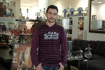 Christos Giannakopoulos, 27 anos, beneficiou de uma formação em informática em Chalkida, Grécia.