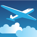 Icon illustrating the air traffic web application