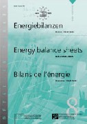 Energy balance sheets - Data 2000-2001
