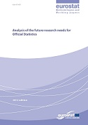 Analysis of the future research needs for Official Statistics