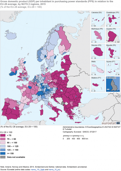 File:Gross domestic product (GDP) per inhabitant in purchasing power standards (PPS) in relation to the EU-28 average, by NUTS 2 regions, 2015 (% of the EU-28 average, EU-28 = 100) MAP RYB17.png