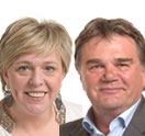 Hilde Vautmansová, poslankyňa Európskeho parlamentu – Belgicko a Ivan Jakovčić, poslanec Európskeho parlamentu – Chorvátsko