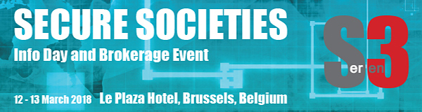 Join the Horizon 2020 Secure Societies European Info Day & Brokerage Event