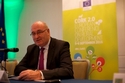 EU Commissioner Phil Hogan speaking at the conference