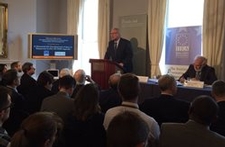 Commissioner Mimica speaking at the IIEA on Tuesday