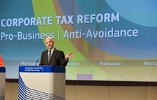 Commissioner Moscovici announcing the proposals on corporate tax reform