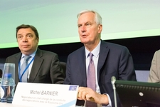 Michel Barnier speaking to the EESC