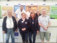 EU staff at last year's Ploughing Championships