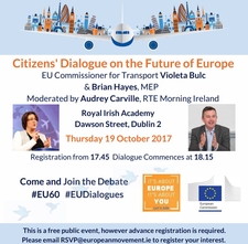 Image of the invitation to the Dialogue