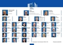 Mini-poster presenting the Members of the European Commission 2014-19