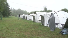 Camp for refugees