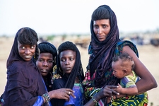 Girls and women in Niger