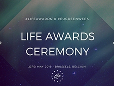 LIFE Awards ceremony banner