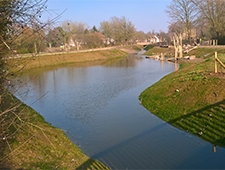 New waterfront in Zaventem, Belgium.