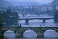 Prag: Karlsbroen over Moldau