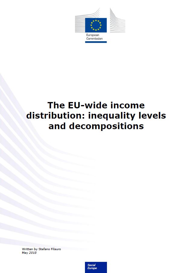 The EU-wide income distribution: inequality levels and decompositions