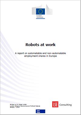 Robots at work - A report on automatable and non-automatable employment shares in Europe