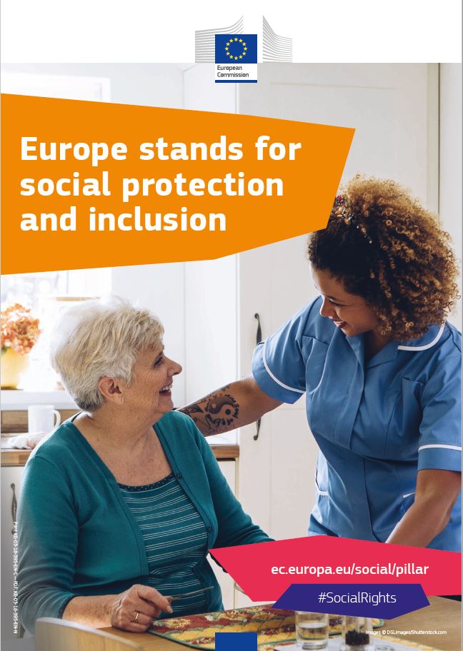 Poster - Europe stands for social protection and inclusion
