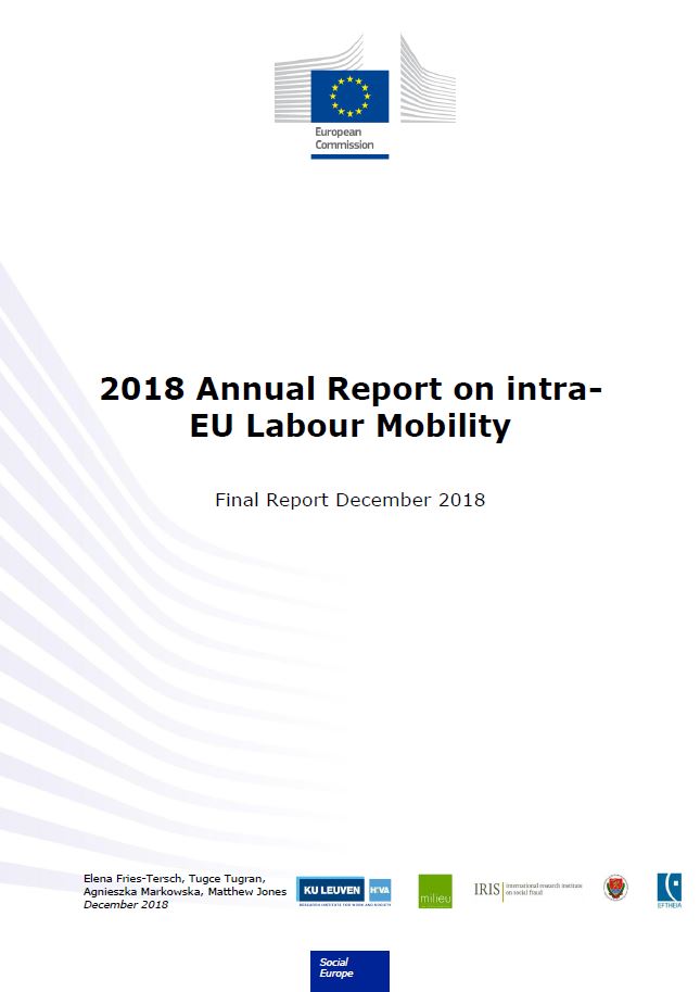 2018 Annual Report on Intra-EU Labour Mobility
