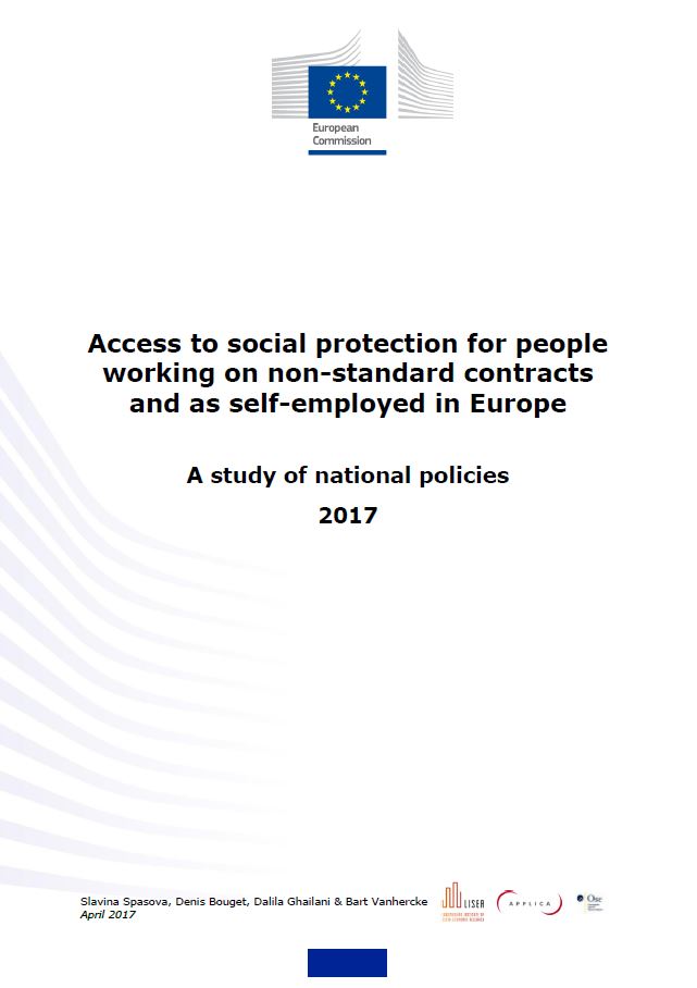 Access to social protection for people working on non-standard contracts and as self-employed in Europe - A study of national policies