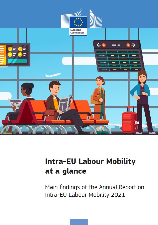 Intra-EU Labour Mobility at a glance - Main findings of the Annual Report on Intra-EU Labour Mobility 2021