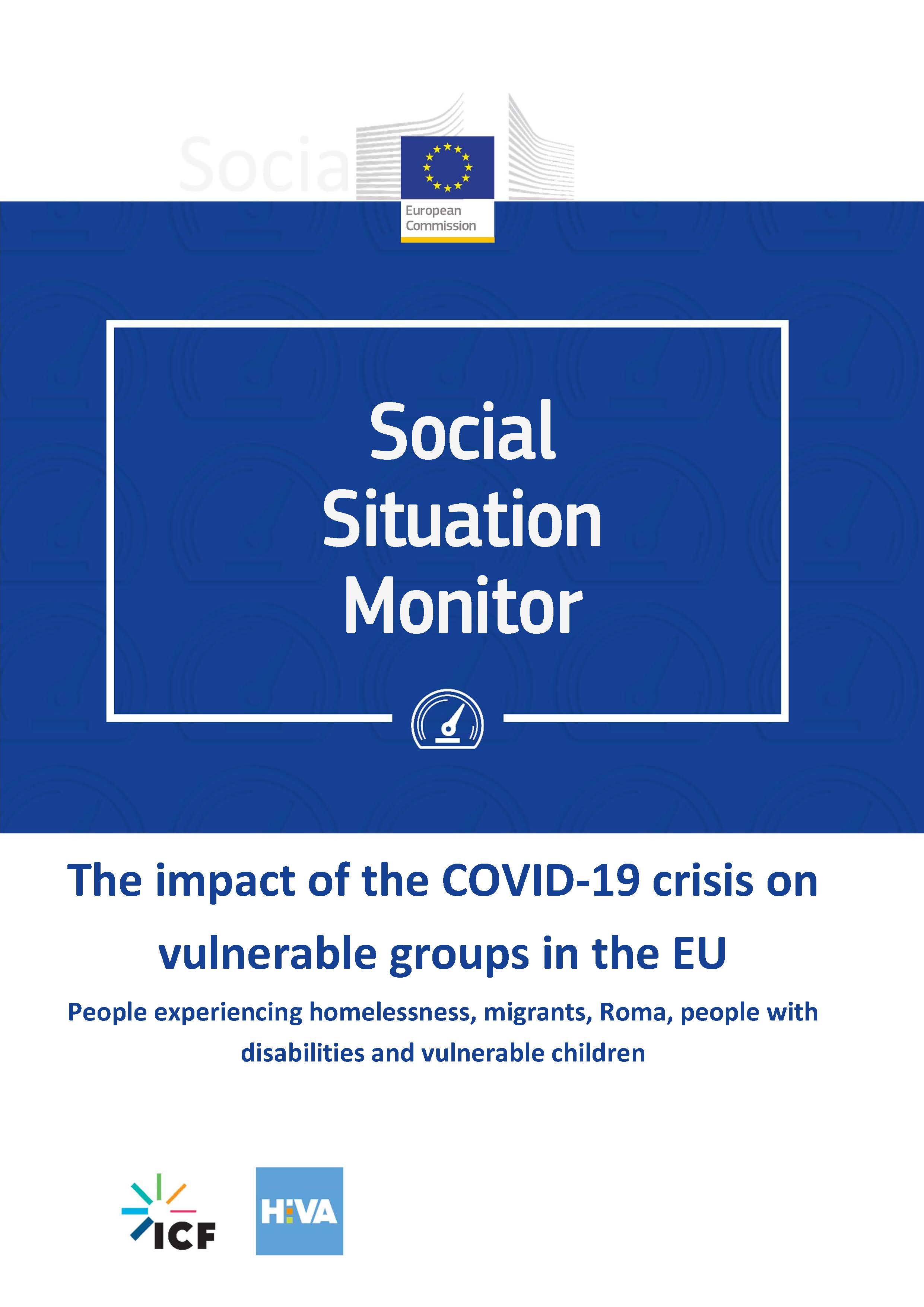 The impact of the COVID-19 crisis on vulnerable groups in the EU