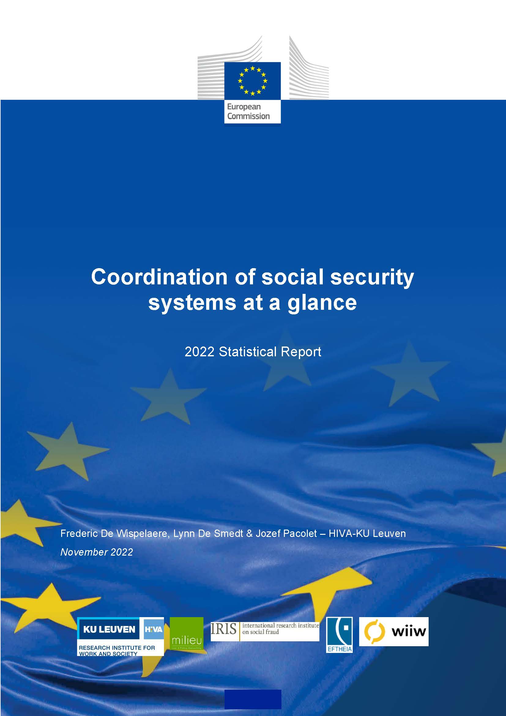 Coordination of social security systems at a glance -
2022 Statistical Report