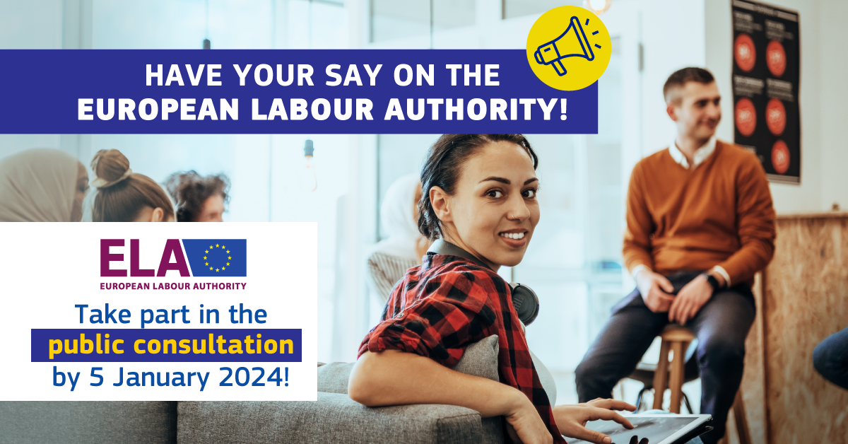 Have your say on the European Labour Authority.