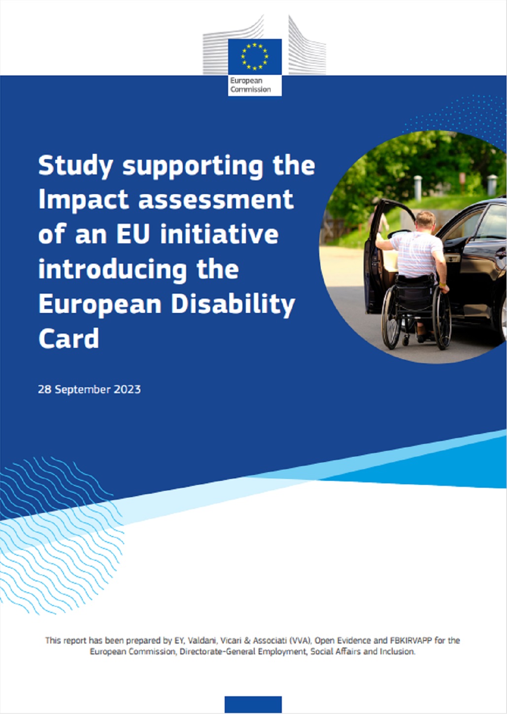 Study supporting the impact assessment of an EU initiative introducing the European Disability Card