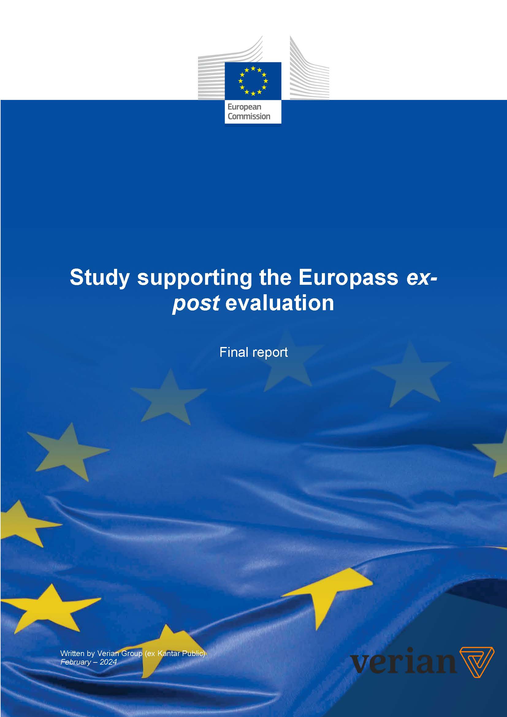 Study supporting the Europass ex-post evaluation