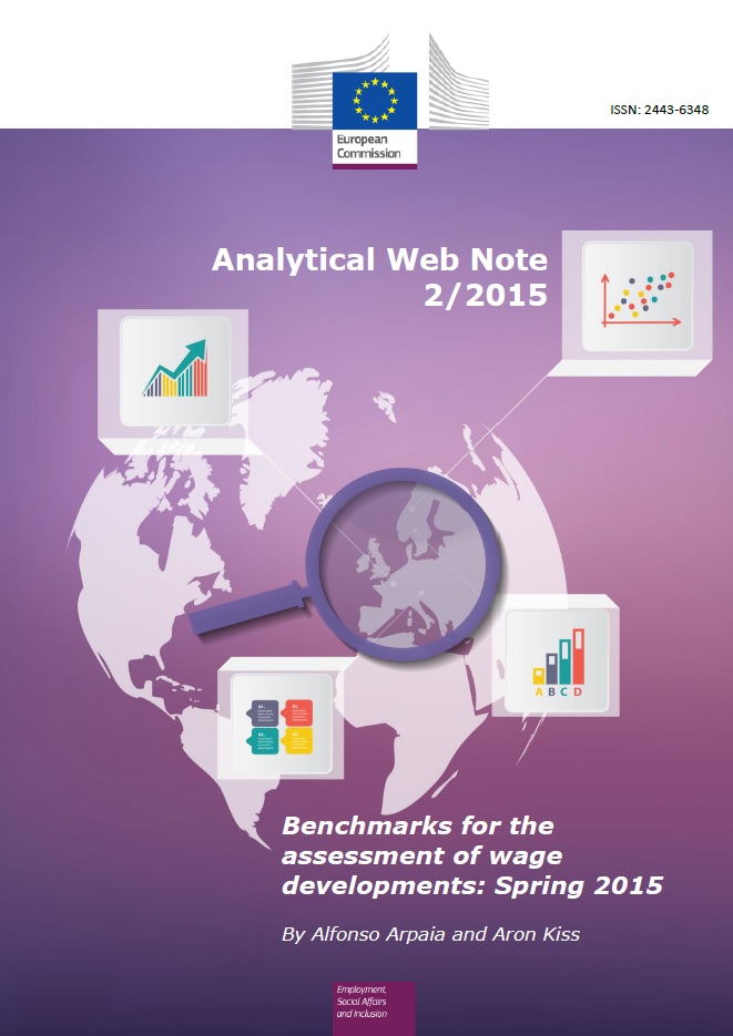 Analytical Web Note 2/2015 - Benchmarks for the assessment of wage developments: Spring 2015