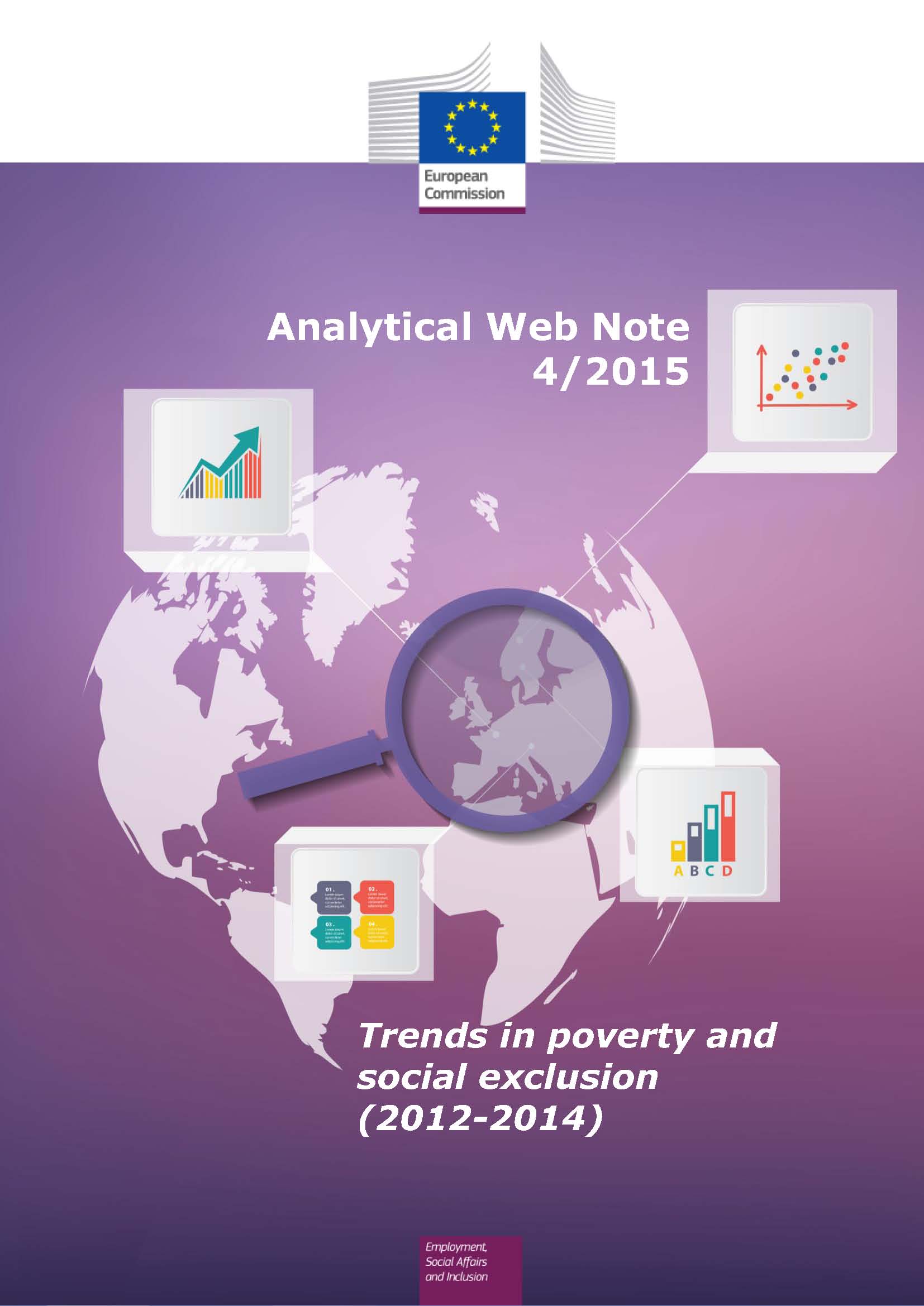 Analytical Web Note 4/2015 - Trends in poverty and social exclusion 2012-2014