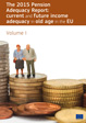 The 2015 Pension Adequacy Report: current and future income adequacy in old age in the EU. Volume I & Volume II
