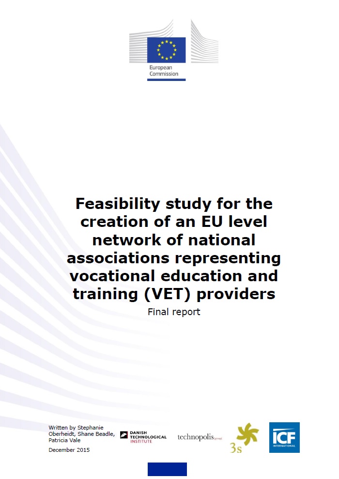 Feasibility study for the creation of an EU level network of national associations representing VET-vocational education and training providers