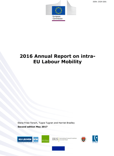 2016 annual report on intra-EU labour mobility